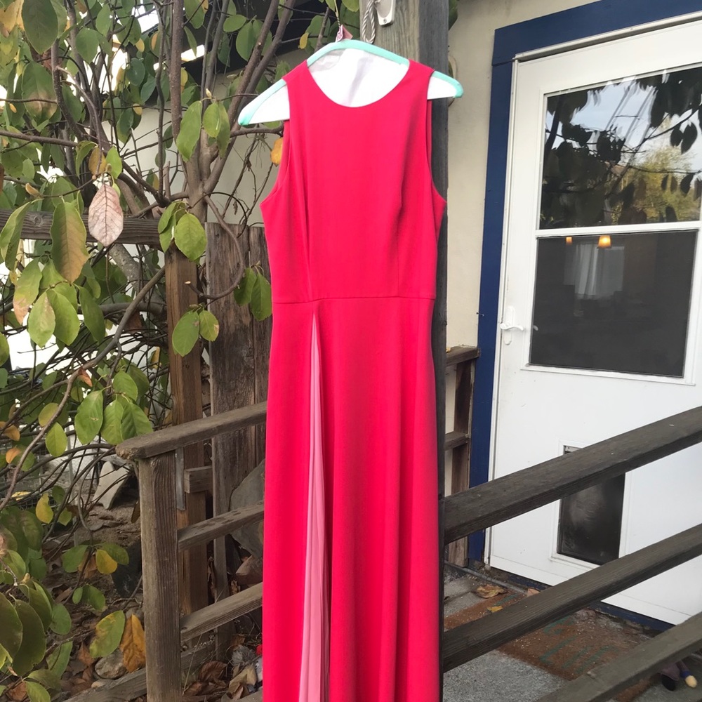 Ted Baker Deep Pink Madizon Maxi Dress